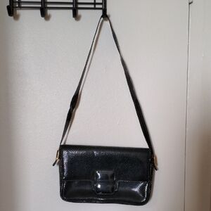 Vintage Leco Black Shoulder Bag